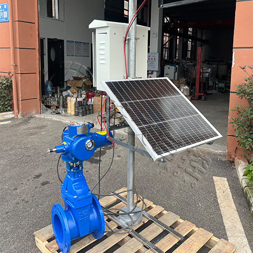 衡东皓久 Z945X-16Q免布线太阳能电动闸阀 农业灌溉 支持远程智能控制